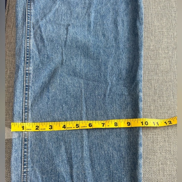 Vintage Warner Bros 1997 Looney Tunes Embroidered Blue Denim Overalls - Picture 11 of 16